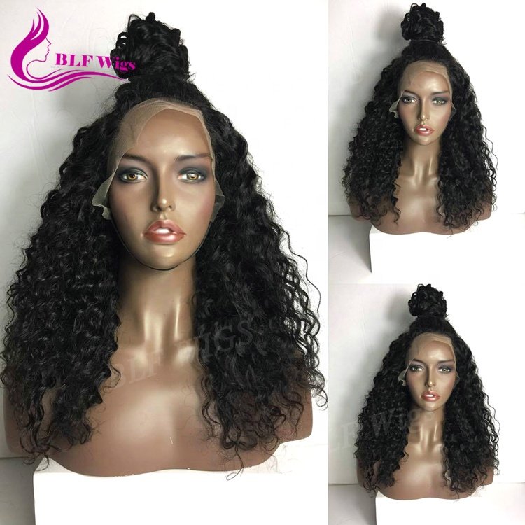 100% Natural Virgin Malaysian Kinky Curly Hair Wig, Cheap Cuticle Aligned Hair Wig, Human Hair Full Lace Wigs for Black Women