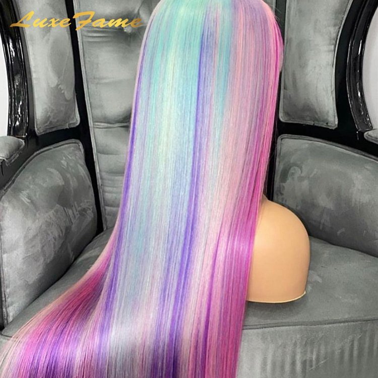 Gorgeous Indian 613 Straight Transparent Lace Frontal Wig,Blonde Virgin Human Hair Full Lace Wig,613 Lace Front Human Hair Wig