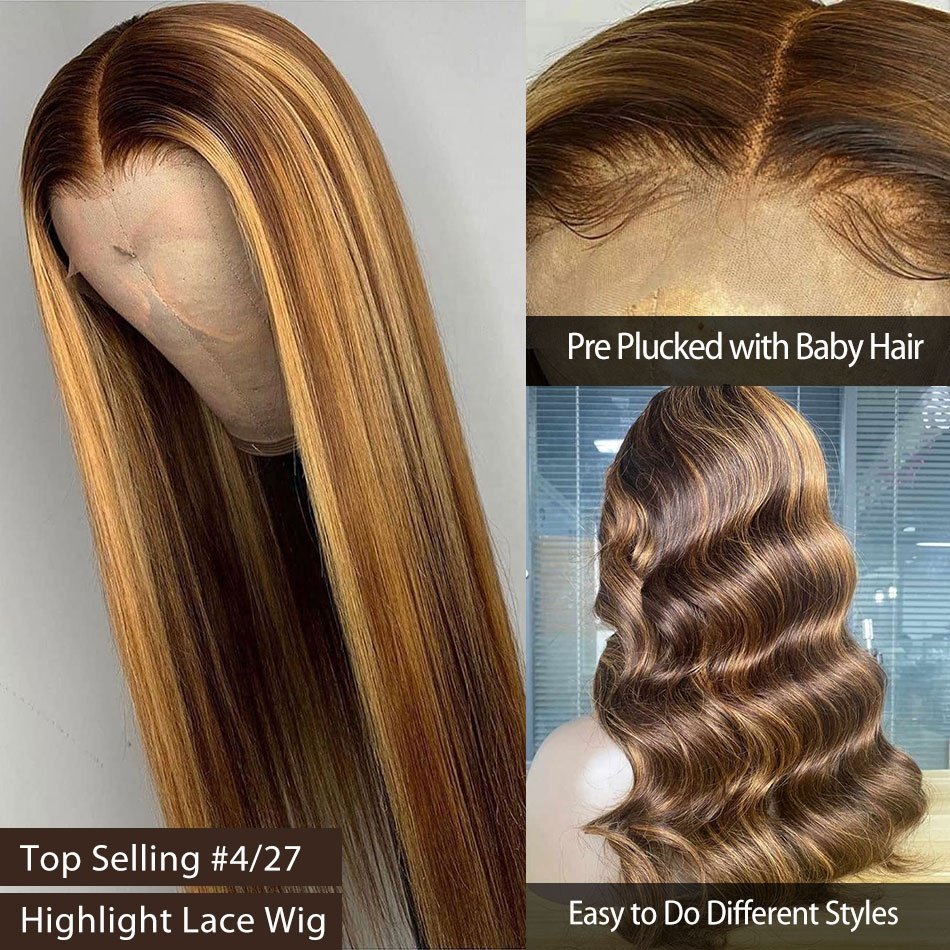 Lace Front Wig Human Hair HD Wig,raw Virgin Cuticle Aligned Wig,brazilian Wholesale Double Drawn 13X4 13X6 Small Brazilian Hair