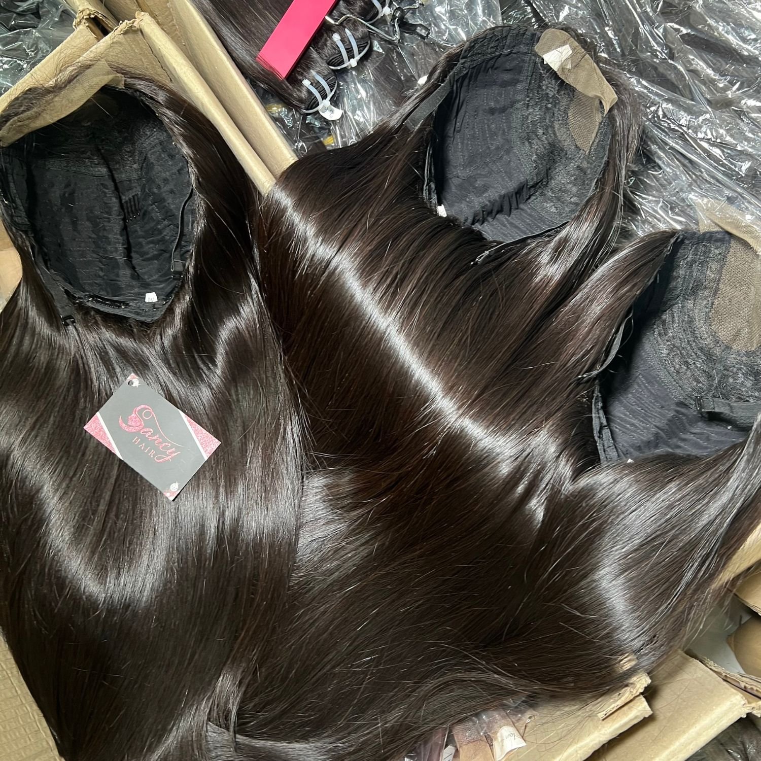 Hottest Natural Black Human Hair Wigs From 100% Vietnamese Raw Hair | Premium Quality Human Hair Extensions | Wholesale Price