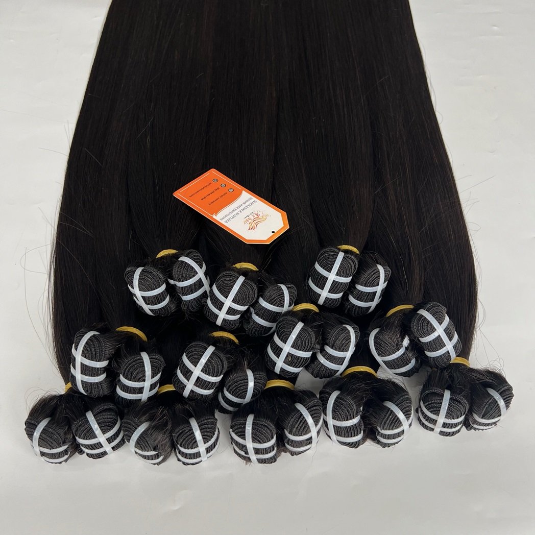 Wholesale Double Drawn Vietnamese Weft Human Hair Virgin Keratin Human Hair Extensions