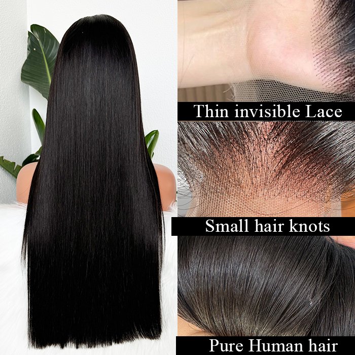 Vietnamese Virgin human hair wigs 360 full lace wig Wholesale cuticle aligned 13X4 Full Frontal Straight Transparent Hd Lace Wig