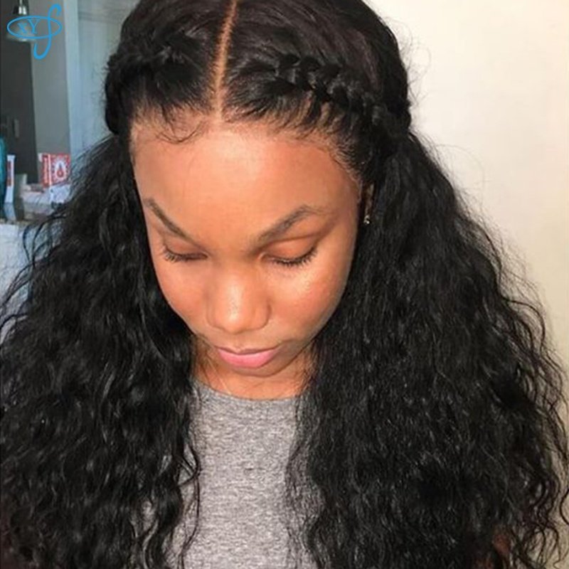 XYS Wholesale Price 13x6 Natural Hairline Hd Lace Frontal Wig, Virgin Colombia 180 Density Human Hair Lace wigs