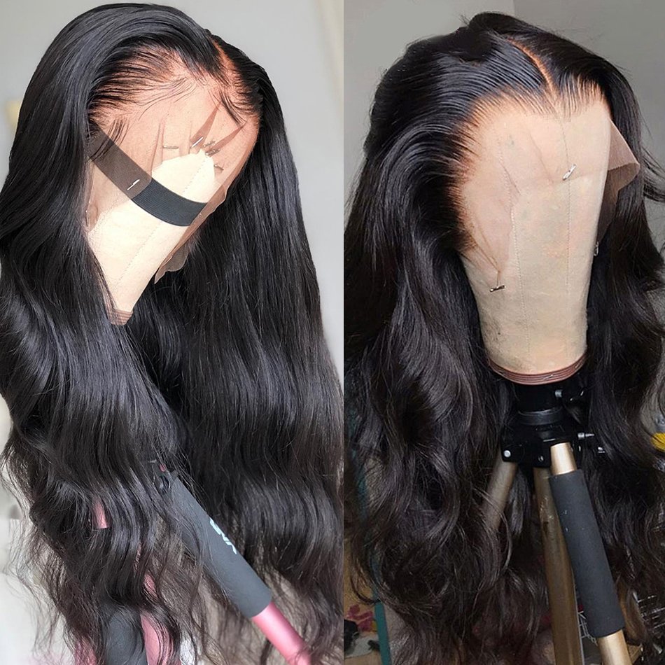 40 inches 13X6 HD Lace Frontal Wigs Human Hair Full Frontal HD lace Wigs Vendor, Glueless Cuticle Aligned Virgin Human Hair WIGS