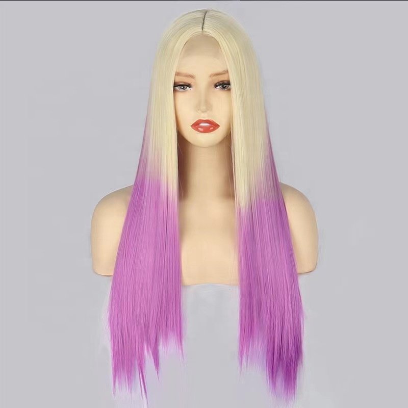 High Temperature Fiber Wig Hot Selling Popular In Ins Natural Hairs Different Length 8 Inch Human Hair Wigs