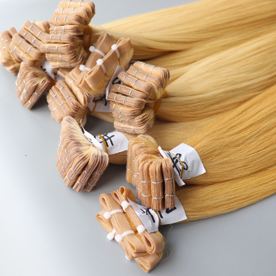 Wholesale Quality Raw Vietnamese Remy Tape Hair Extensions RAW 100% Human Hair Tape In Hair Extensions