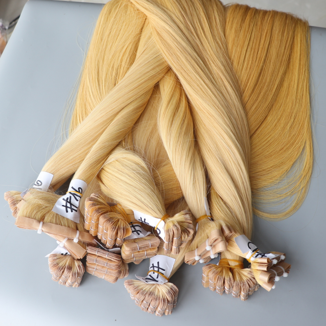 Wholesale Quality Raw Vietnamese Remy Tape Hair Extensions RAW 100% Human Hair Tape In Hair Extensions