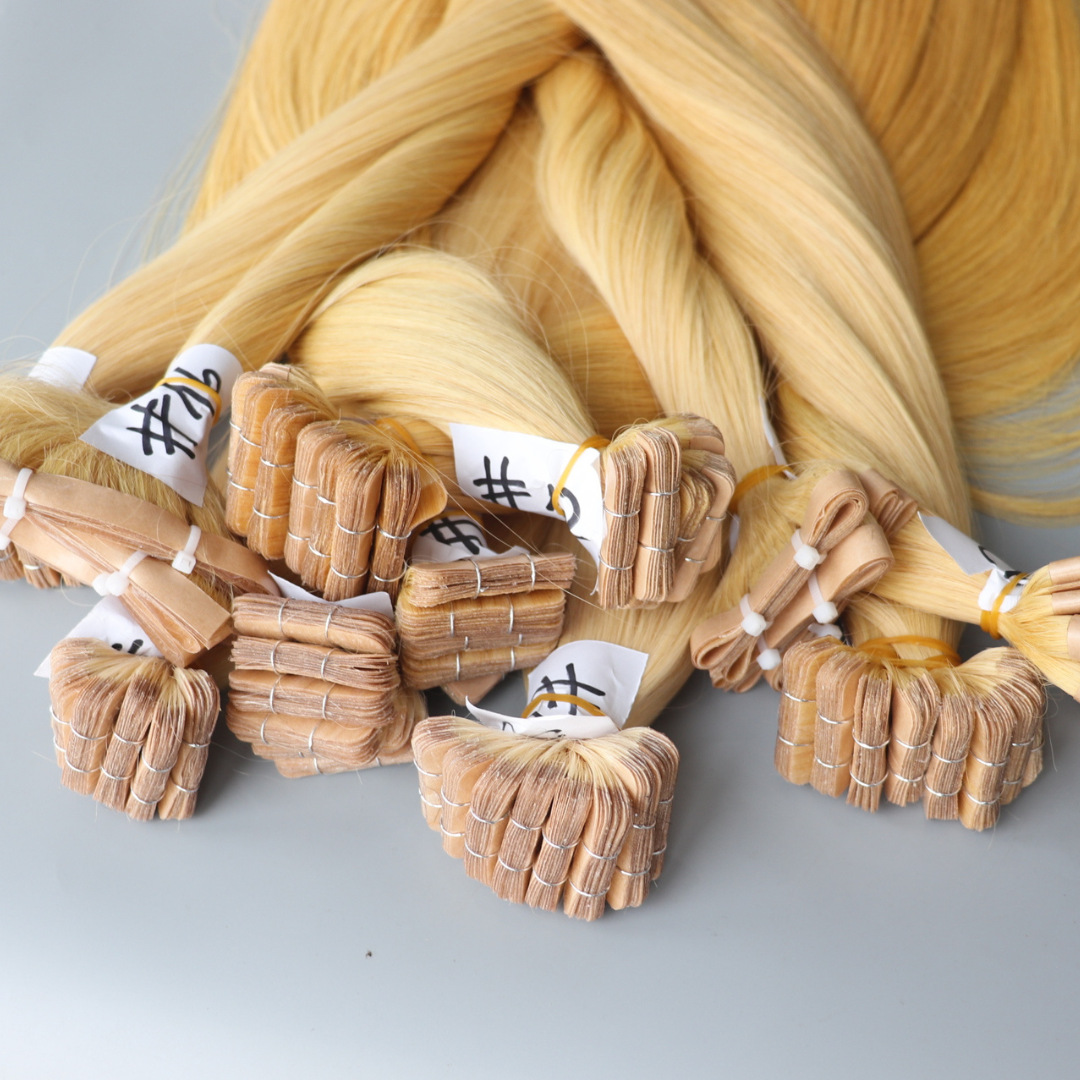 Wholesale Quality Raw Vietnamese Remy Tape Hair Extensions RAW 100% Human Hair Tape In Hair Extensions