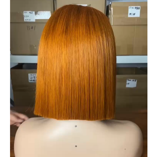 SDD Bone Straight Short Bob Wig HD Glueless Lace Front Brazilian Virgin Hair Vendor Natural Human Hair Wigs For Black Women