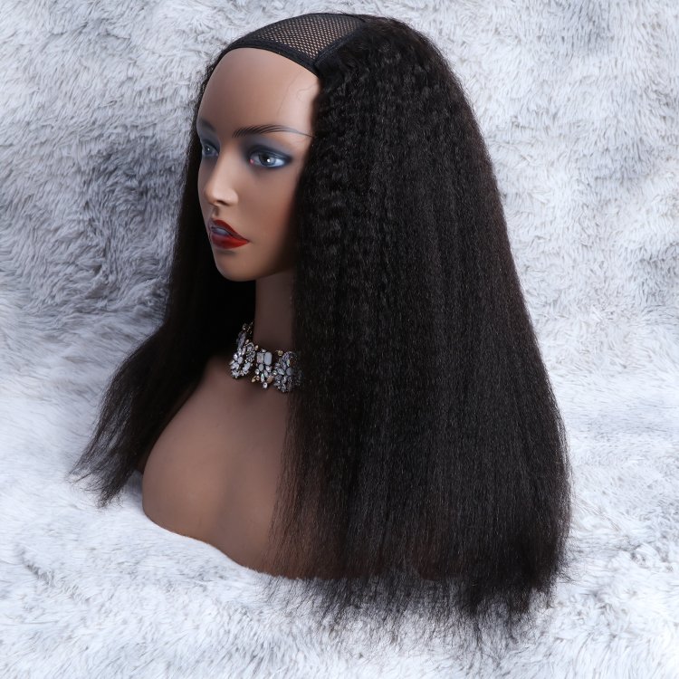 180 Density V Part Wigs Human Hair Weaves Wholesale Natural V Part Wigs