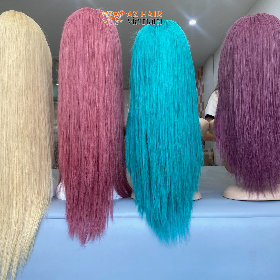 High-Quality Super Vietnamese Hair Wig, 100% Raw Hair Extensions Vendor, Virgin Cuticle Aligned Human Hair HD Lace Frontal Wig