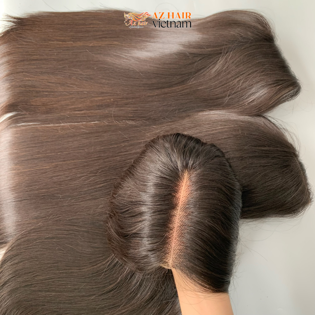 High-Quality Super Vietnamese Hair Wig, 100% Raw Hair Extensions Vendor, Virgin Cuticle Aligned Human Hair HD Lace Frontal Wig