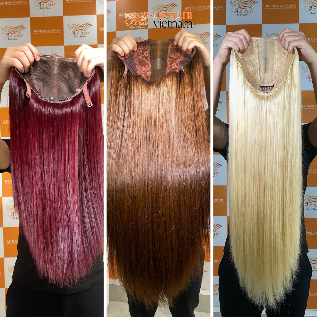 High-Quality Super Vietnamese Hair Wig, 100% Raw Hair Extensions Vendor, Virgin Cuticle Aligned Human Hair HD Lace Frontal Wig