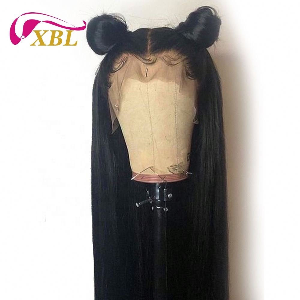 XBL Wholesale HD Brazilian Human Hair Lace Front Wig 10A Raw HD Bleached Knots Lace Wigs Vendors 13x6 360 Virgin Lace Front Wigs
