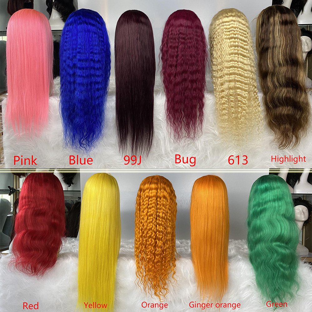 26 28 Inch Straight Lace Front Wig for Black Women Brazilian Straight Frontal Wig 13X4 Transparent Lace Front Human Hair Wigs