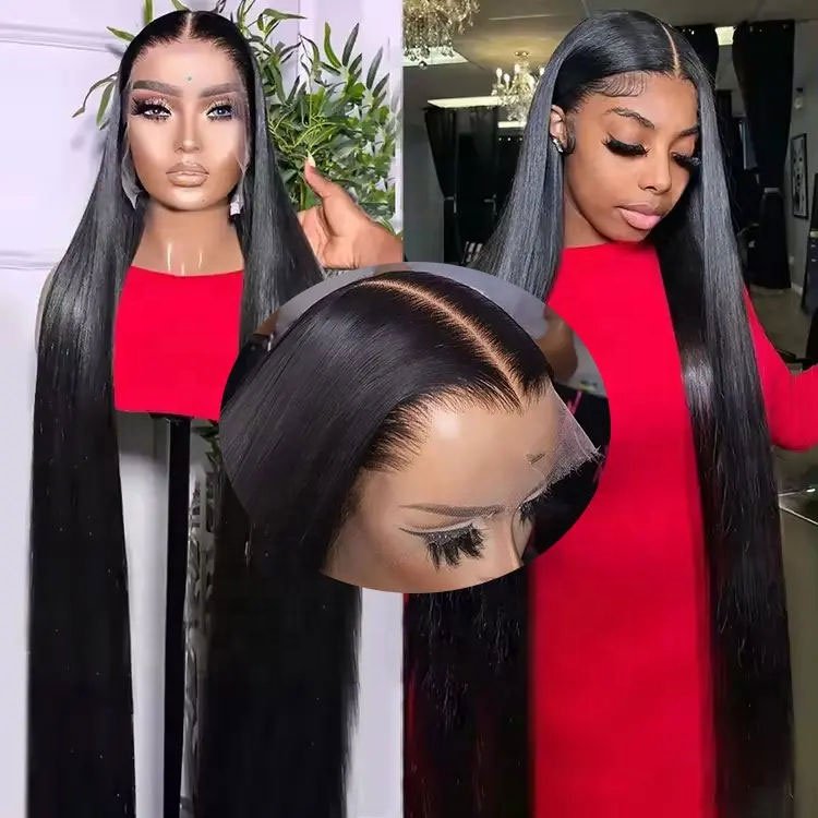 Raw Indian Glueless Full HD Human Hair Wigs ,Vietnamese Cuticle Aligned Lace Front Hair wig, Lace Frontal Wigs For Black Women