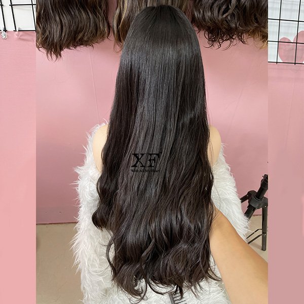Hot Sale 10A+ Grade 24 Inches 100% Virgin Wavy Brazilian Human Hair Wigs For Black Women