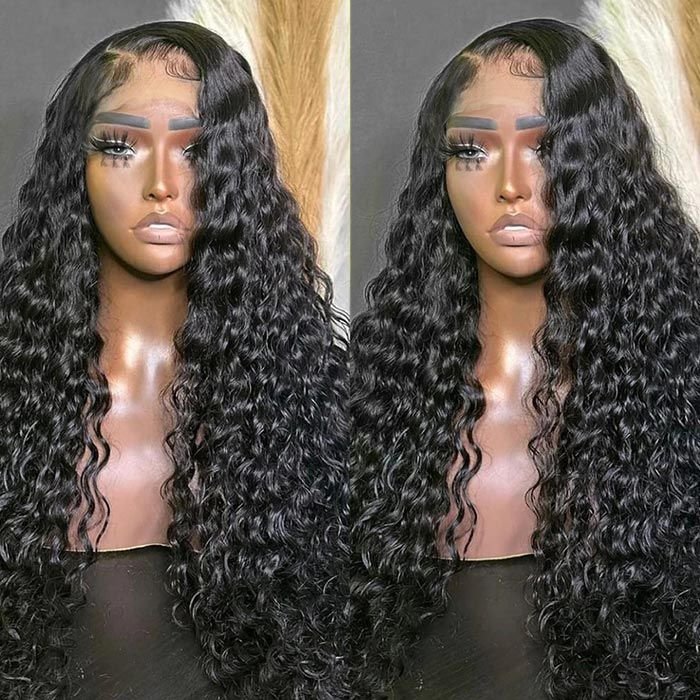 Frontal Glueless Full Hd Lace Wig,Cuticle Aligned Virgin Raw Indian Hair Wig,Unprocessed 100% 360 Full Lace Human Hair Wig
