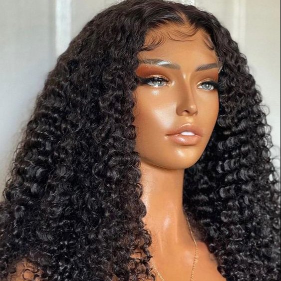 Cheap Brazilian Hair 13*4 Wigs Human Hair Lace Front Hd Lace Frontal Wig Vendor Kinky Curly Human Hair Wigs For Black Women