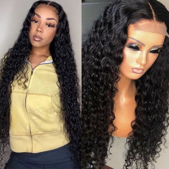 Cheap Brazilian Hair 13*4 Wigs Human Hair Lace Front Hd Lace Frontal Wig Vendor Kinky Curly Human Hair Wigs For Black Women
