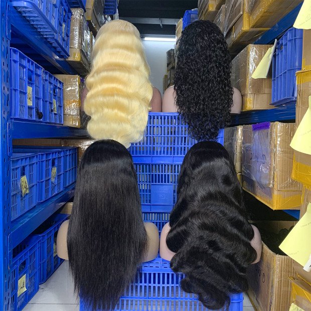 JP 12A Raw Indian Hair HD Lace Frontal Wig Brazilian Swiss Lace Closure Front Bone Straight Human Hair Wigs For Black Women