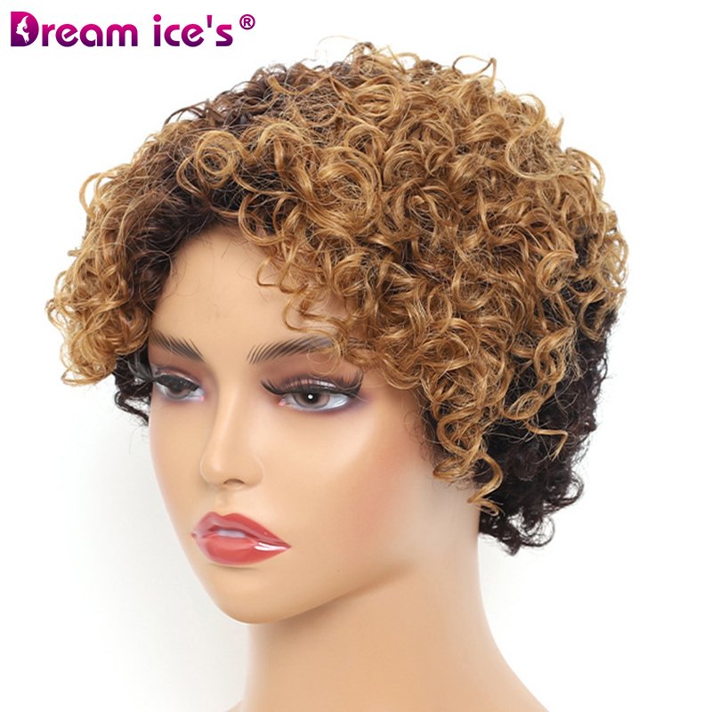 Mongolian Afro Kinky Wigs For Black Women,Virgin Curly Wigs With Bang Human Hair,Wholesale Price Machine Made Human Hair Wig