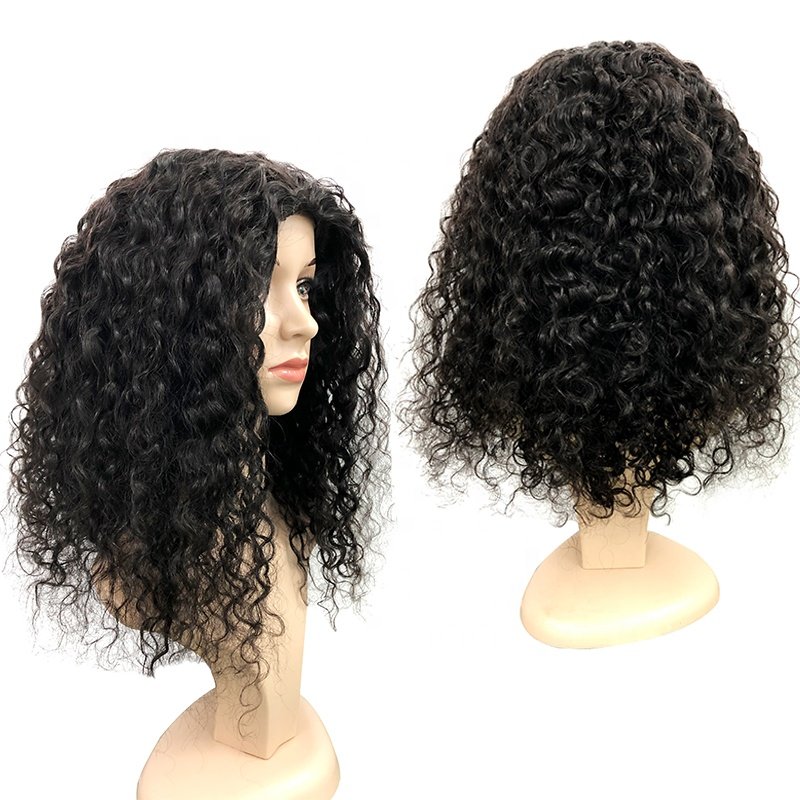 Water Wave 4x4 5x5 HD Lace Wigs For Black Women Natural Color Peruvian Remy Human Hair Lace Wig With Baby Hair