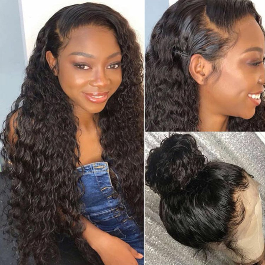 Kinky Curly Hd Lace Frontal Wigs Human Hair Cheap Raw Brazilian Human Hair Lace Front Wig Human Hair Wigs For Black Women Vendor