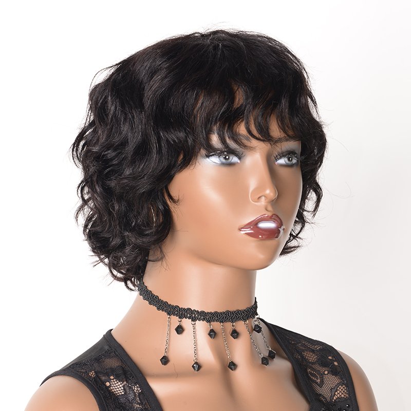 human hair wig supplier wholesale cheap human hair wigs women short wig