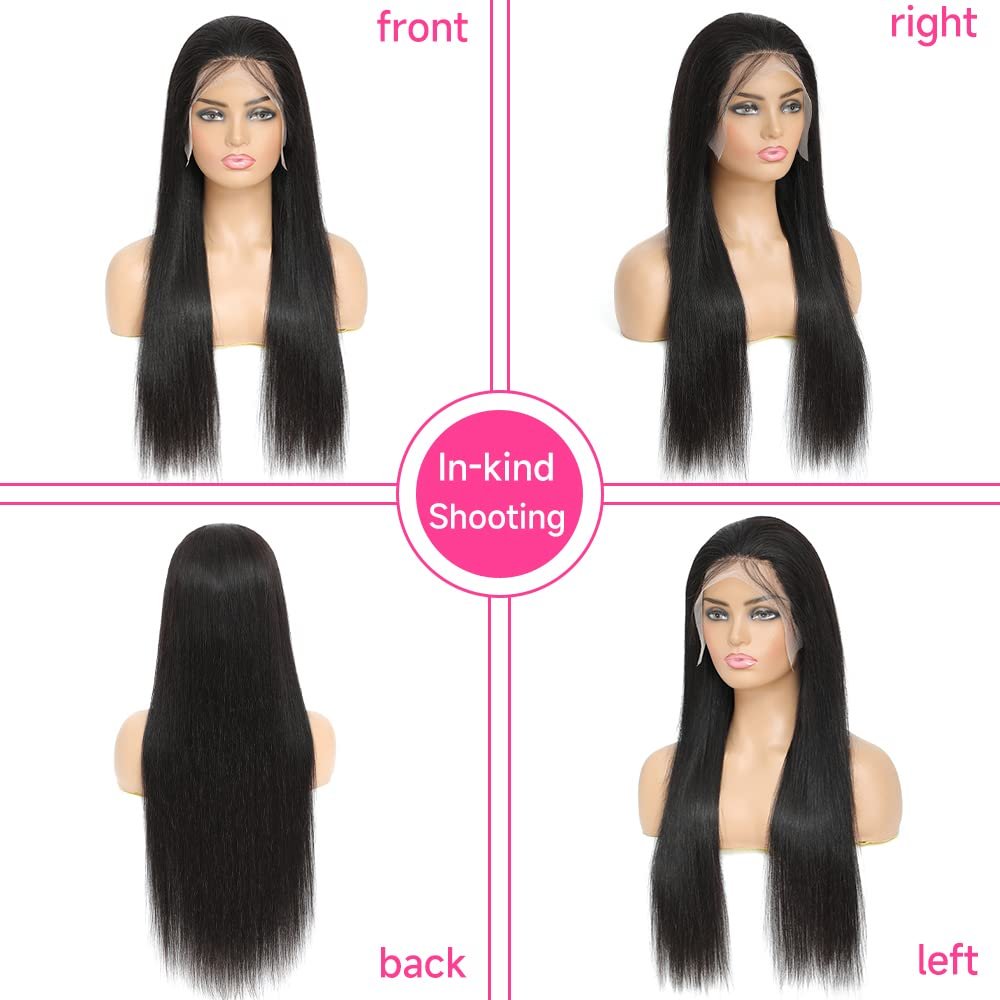 150% 180% Density HD Full Lace Human Hair Wigs For Black Women,Wholesale Brazilian Virgin Hair Transparent Lace Front Wig