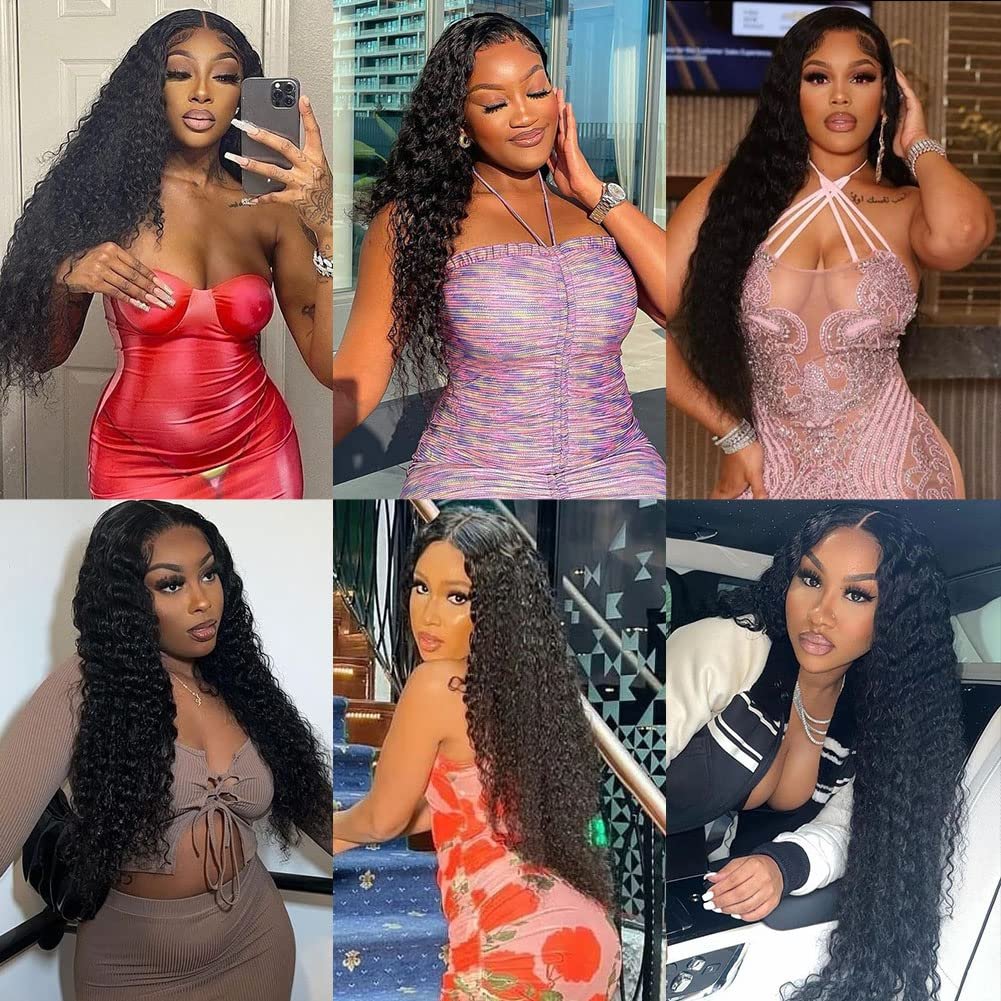 13X4 water wave wig Glueless hd lace wig Vendor Unprocessed Brazilian pre plucked real human hair wig