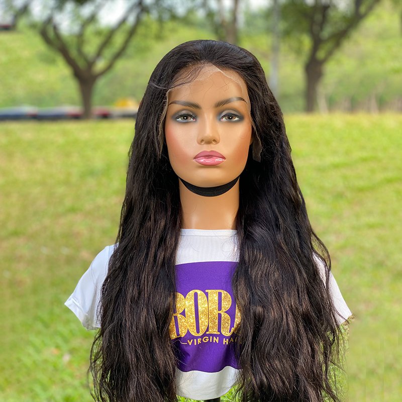 Borui Hair 180% & 250% Density HD 13x6 Lace Frontal Wig Straight Human Virgin Super Transparent Lace Virgin Peruvian Hair