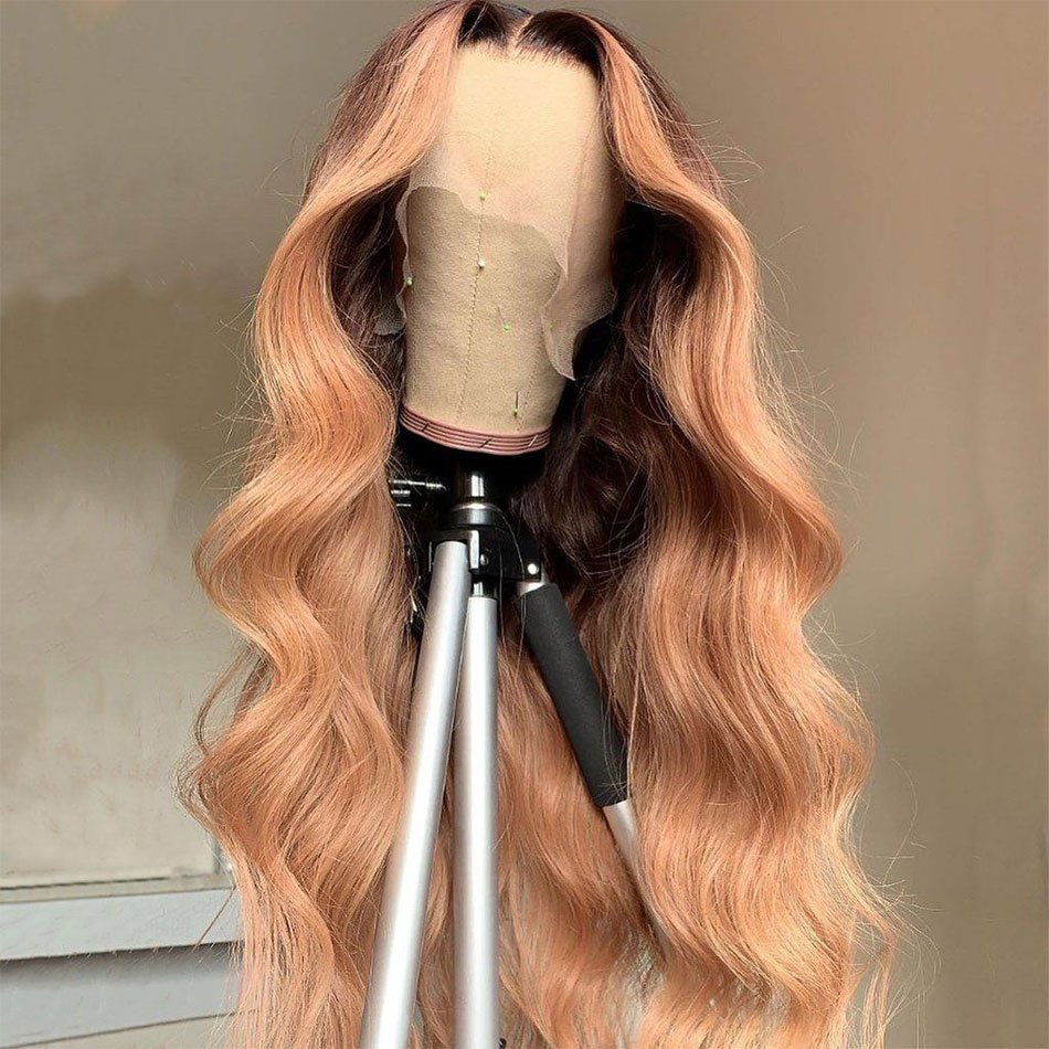 Free Sample Black Women Cuticle Aligned 613 Blonde Colored Lace Closure Front Human Hair Wigs