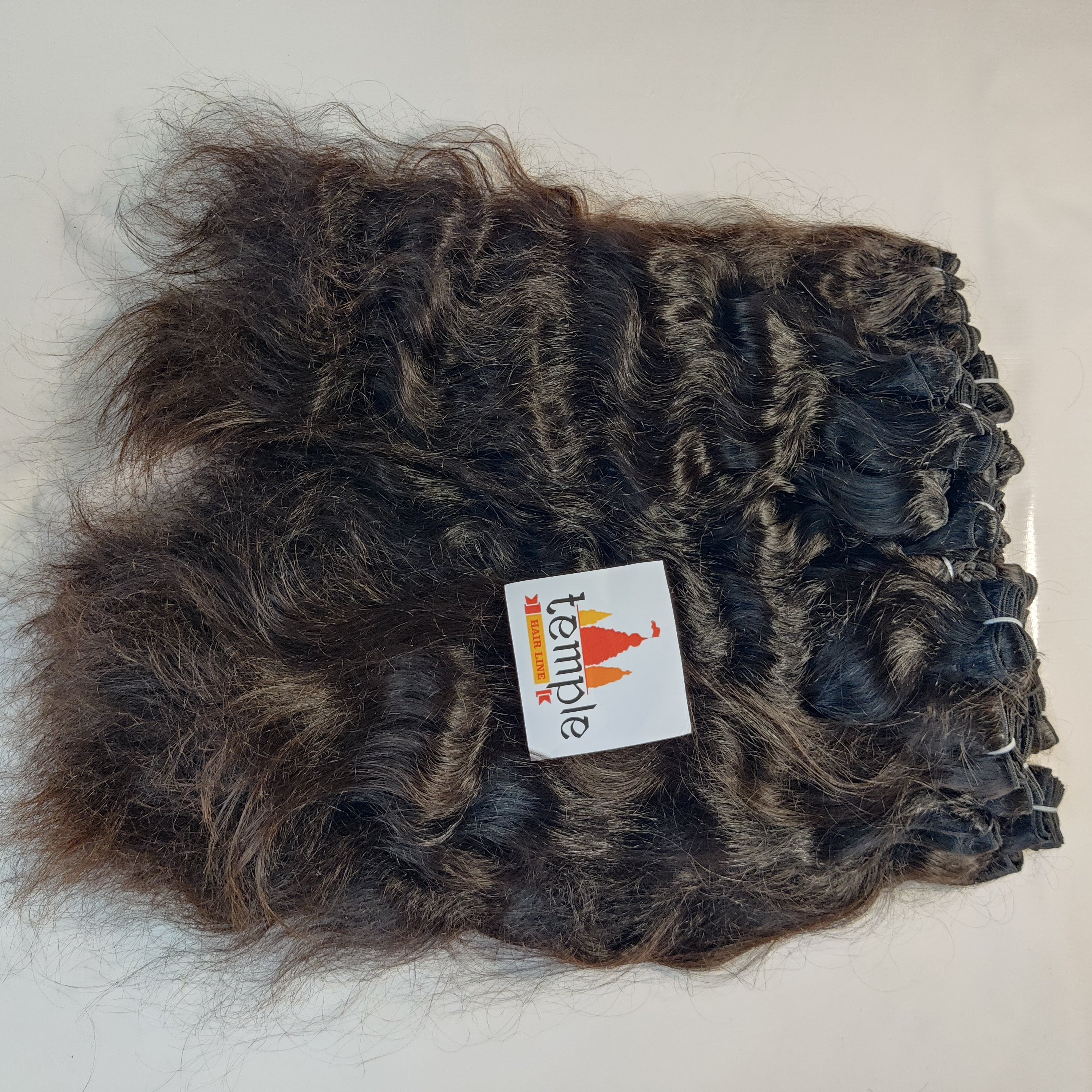 100% Raw peruvian wavy natural color hair black cuticle aligned wholesale unprocessed human hair
