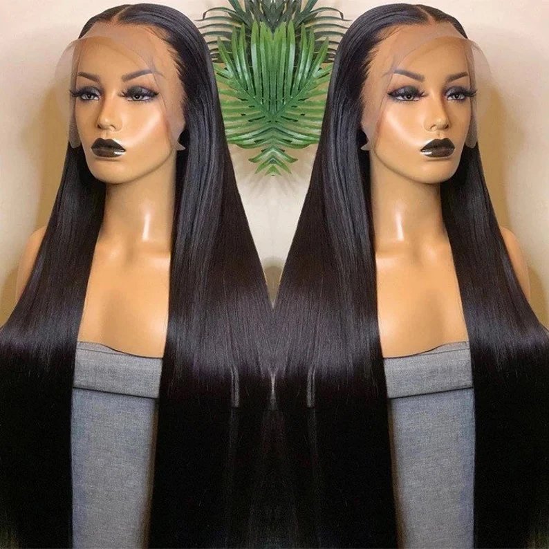 Wholesale Raw Indian Mink Virgin Human Hair Hd 13x4 13x6 4x4 5x5 Lace Frontal Wig 360 Full Transparent Lace Front Human Hair Wig