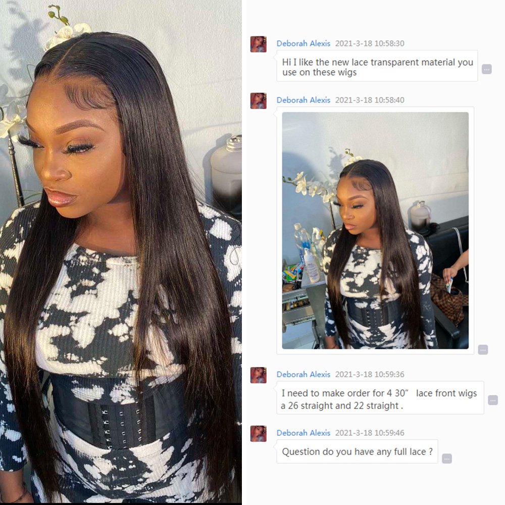 Transparent Full Hd Lace Front Wig,Raw Hair Wig Human Hair Vendor For Black Women,Natural Color Lace Front Human Hair Wigs