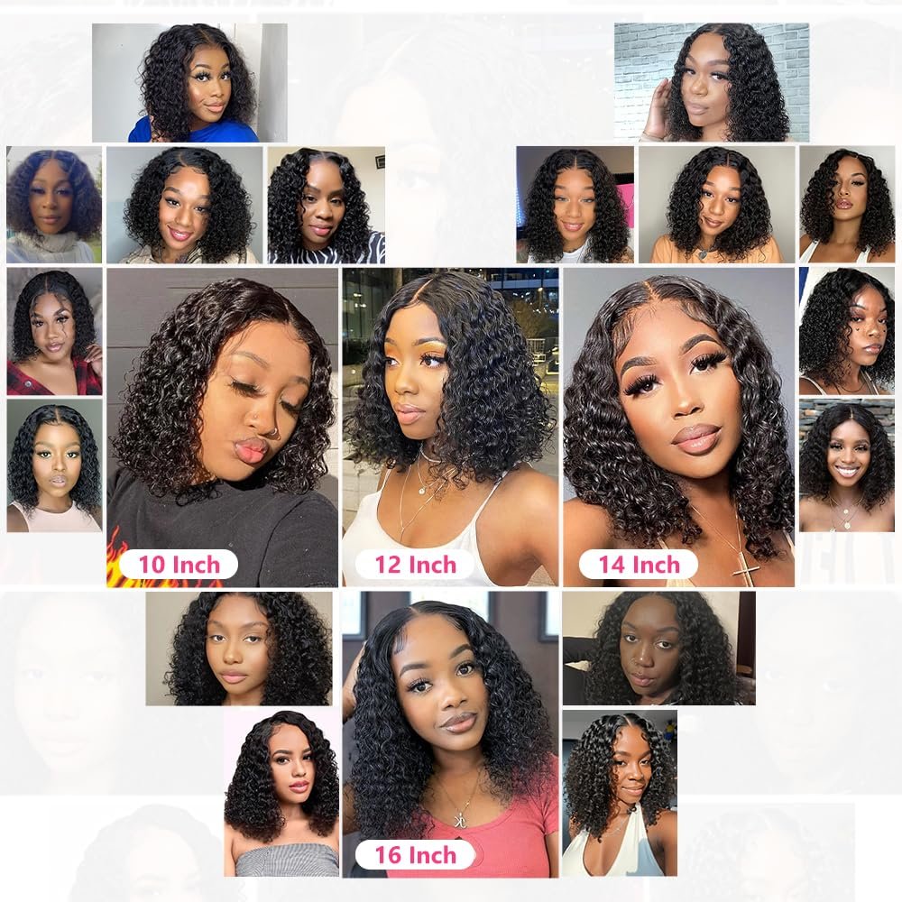 natural human hair wigs wholesale human hair wear and go kinky short bob nature black used hair extensions & wigs