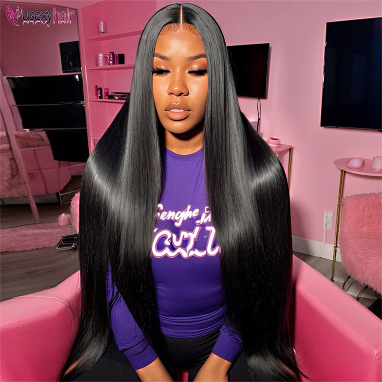 pre pluck brazilian hair wigs for women best-selling natural human hair wigs , bone straight 13X4 glueless full hd lace wigs