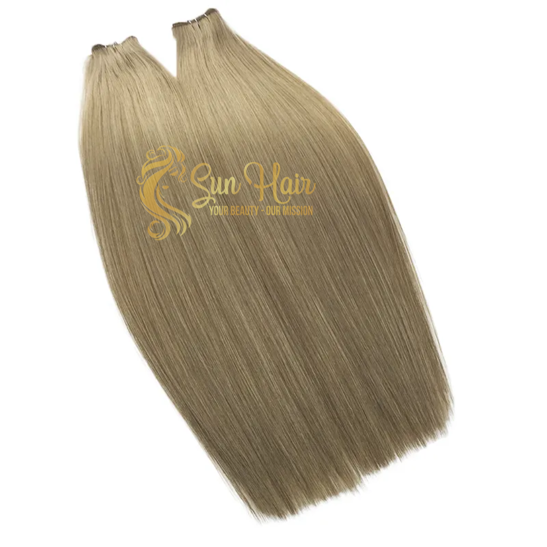 Sun Hair Company Hot Trending Genius Weft Double Drawn Blonde Color 100% Vietnamese Hair Human Hair Extensions