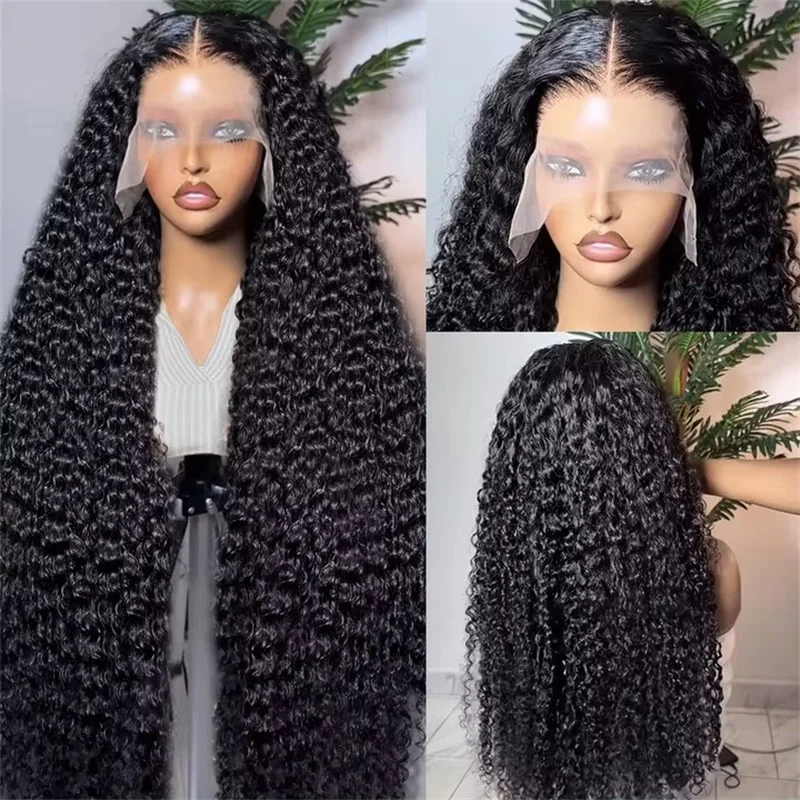 Drop Shipping 50inch Burmese Curly HD Full Lace Frontal wig Virgin 11A Cuticle Aligned human hair Burmese Curly Hair Wig