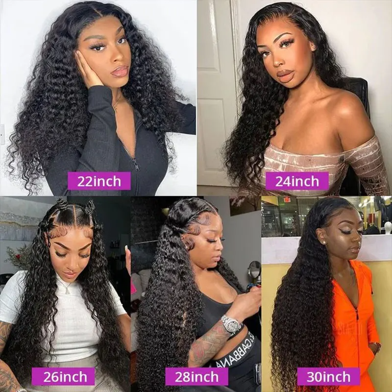 Drop Shipping 50inch Burmese Curly HD Full Lace Frontal wig Virgin 11A Cuticle Aligned human hair Burmese Curly Hair Wig