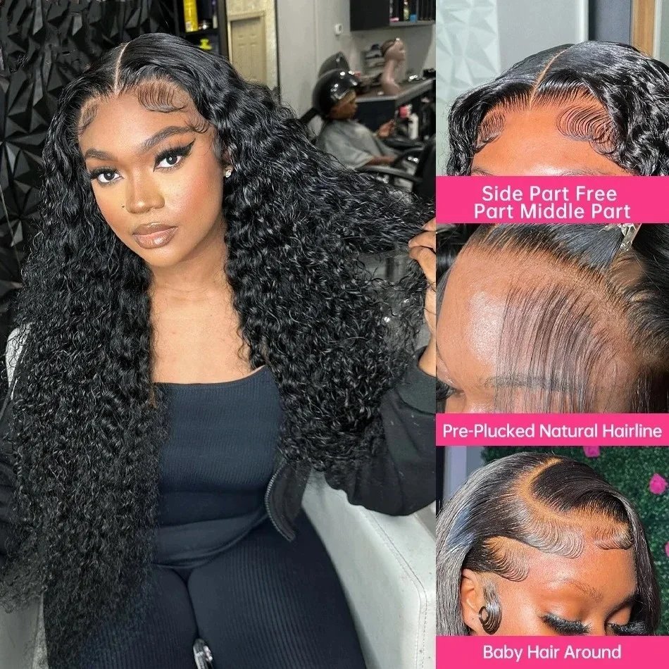 Drop Shipping 50inch Burmese Curly HD Full Lace Frontal wig Virgin 11A Cuticle Aligned human hair Burmese Curly Hair Wig