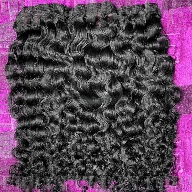 HD lace BURMESE CURL Raw Vietnamese Hair Frontal Cuticle Aligned Human Hair Wigs and bundles Wholesale human hairFactory