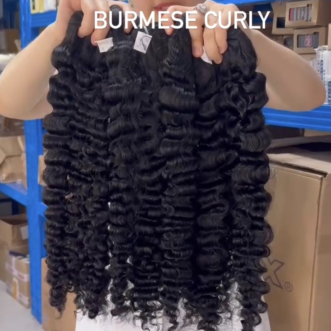 wholesale wigs human hair lace front burmese curly human hair extension wigs bundles