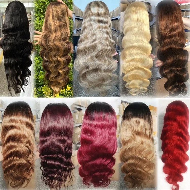 Natural Wigs Human Hair Lace Front Brazilian Wigs Straight For Black Women Human Hair 360 HD Lace Frontal Body Wave Wig