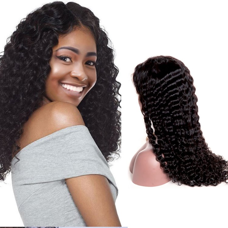 12"-30" Brazilian Human Hair Natural Hairline 13X4 4x4 Lace Front Wig With Baby Hair For Black Women
