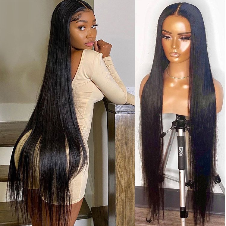 Wholesale Human Hair Wigs Straight Hd Full Lace Wig Human Hair Lace Front Wigs For Black Women