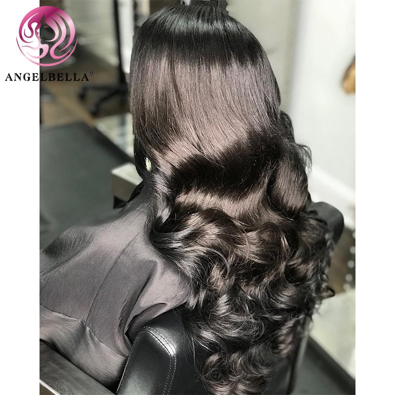 Angelbella 13x4 Body Wave Raw Virgin Human Hair Wigs 13x6 Hd Lace Front Wigs Raw Vietnamese Hair Wigs For Black Women