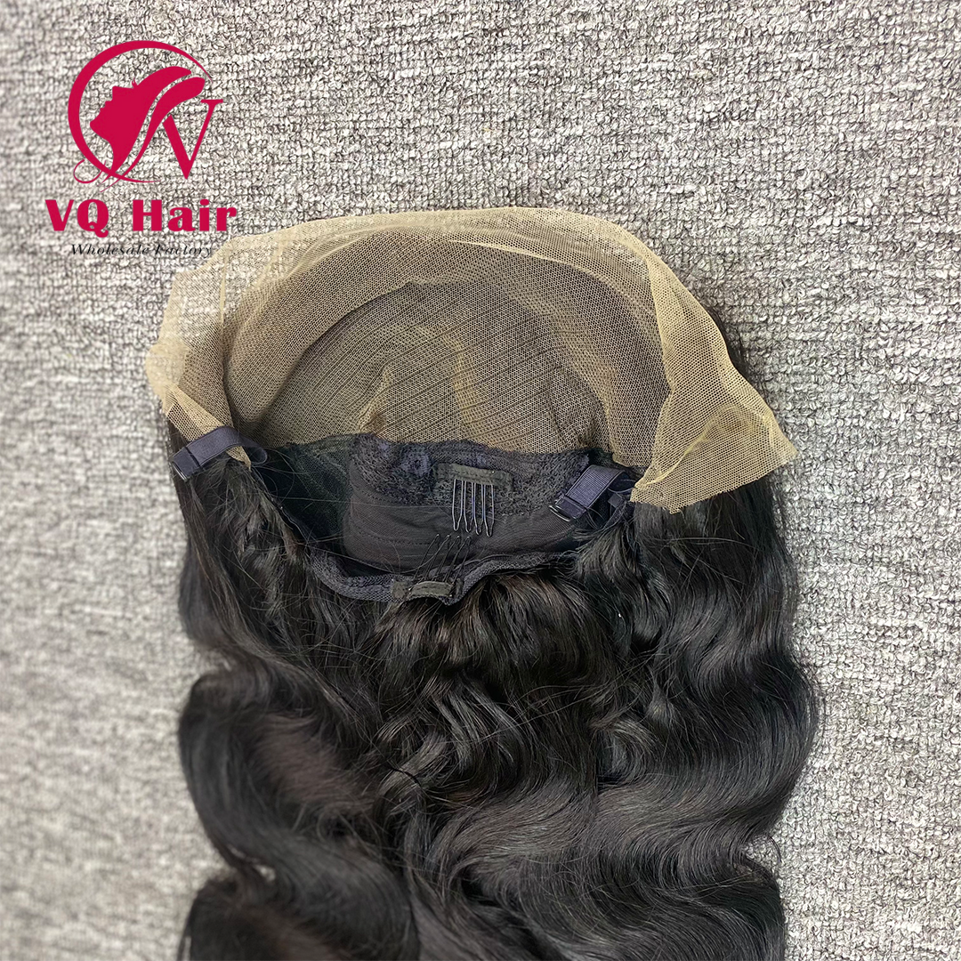 Hot Selling Body Wave Lace Frontal Wig Transparent Lace Hair Extension Virgin Vietnamese Hair Cuticle Aligned