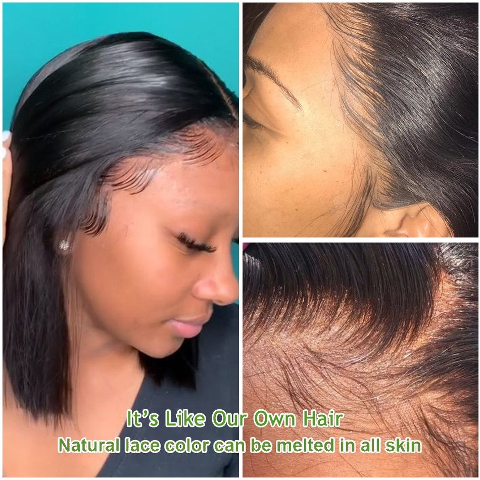 Yeswigs Wholesale Short Bob Wigs HD Full Lace Human Hair Wigs Women Brazilian Virgin Hair Lace Front Wigs for Black Small